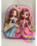 MOCHILA DUAL PRINCESS  3D PEQUENA