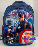 MOCHILA CAPITÃO AMÉRICA 3D