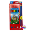 LAPIS DE COR FABER CASTELL 12 CORES