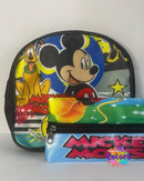 KIT MOCHILA + BOLSINHA MICKEY MOUSE