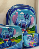 MOCHILA STITCH 3D AZUL