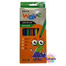 LÁPIS DE COR BAZZE WAVE 12 CORES