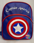 MOCHILA MEDIA HEROIS CAPITAO AMERICA