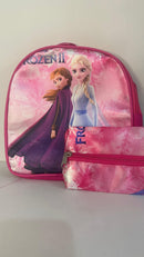 KIT MOCHILA + BOLSINHA FROZEN