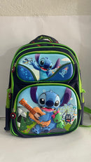 KIT MOCHILA + BOLSINHA + LANCHEIRA STITCH OHANA